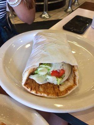 Chicken pita