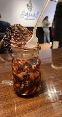 Chocolate Black Out Mason Jar Special