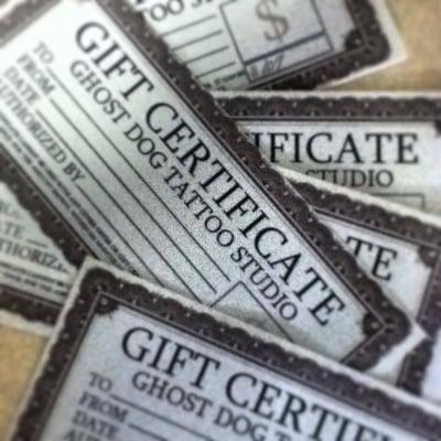 Gift Certificates available