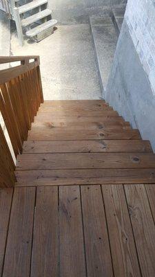 Deck Stairs After