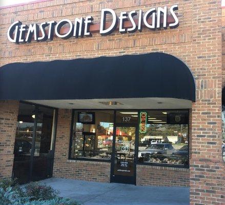 Gemstone Designs, 137 N Peters Road, Knoxville. We are between Bradley's Chocolate and Jason's Deli.