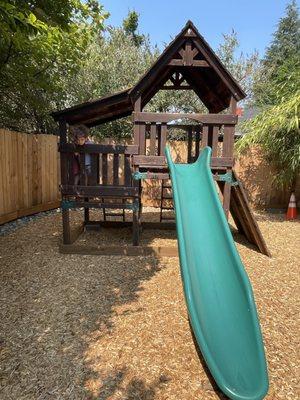 Thanks so much to Just Little People for hooking us up with an awesome play structure!