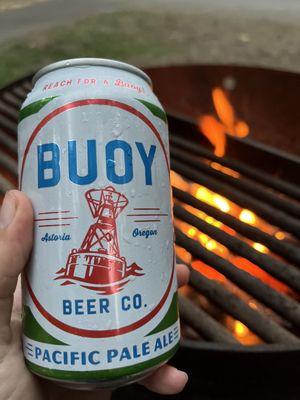 Campfire beer