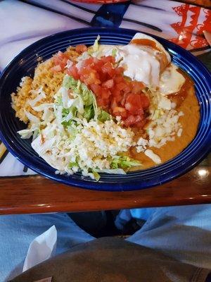 El Corral lunch burrito