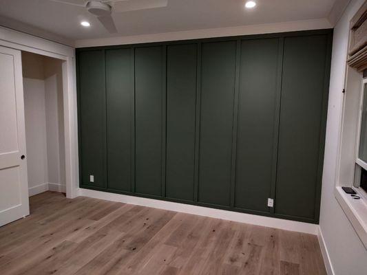 Accent Wall Installation - Palo Alto, CA