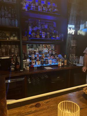 Great whiskey bar