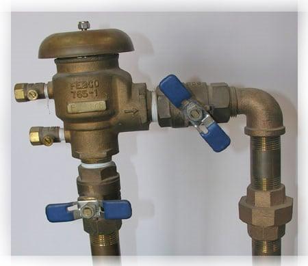 back flow preventors