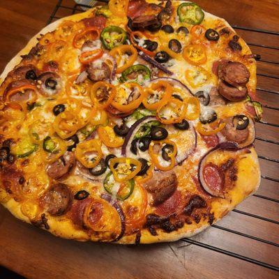 Combination pizza