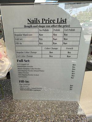 Prices