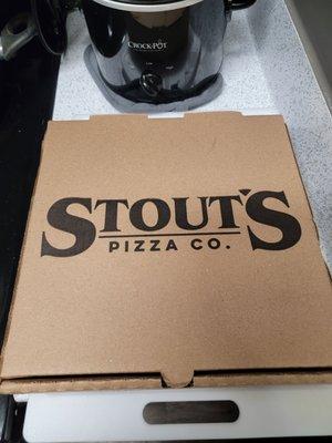 Pizza Box with logo