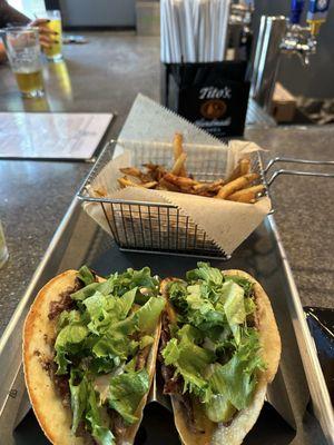 Smashed Cheeseburger Tacos