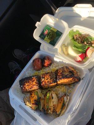 Salmon Fish Kabob