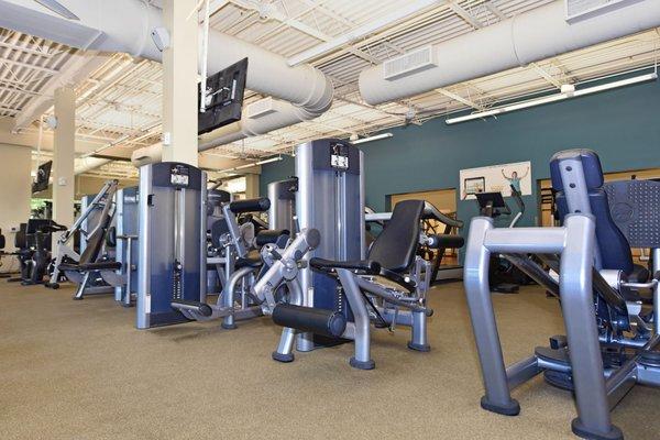 Frank DeLuca YMCA Family Center - Fitness Machines