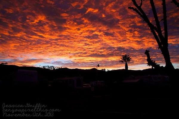 Another gorgeous sunset over Lake Park!