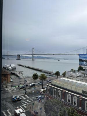 View of the Bay Bridge