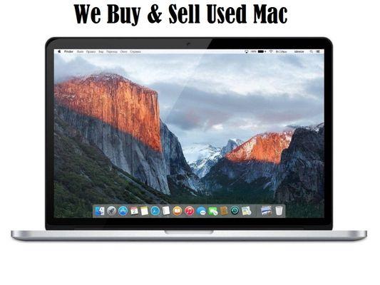 We buy & sell used Mac, MacBook Pro, iMac, PC & More