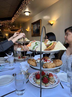 Afternoon tea service