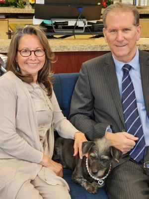 Sandy, Dr. Y and Frankie. Decades of experience of compassionate care.