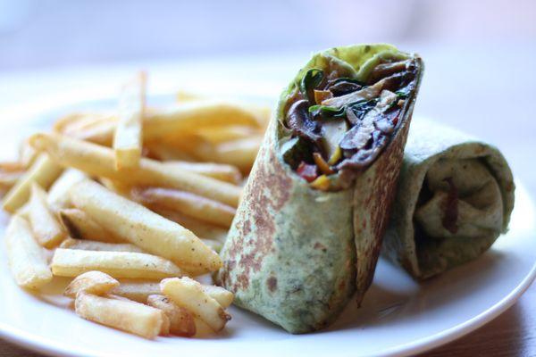 Roasted Veggie Wrap