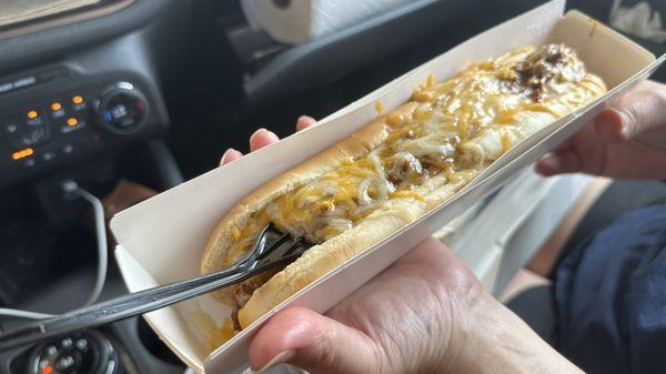 Get the chili dog. Prioritize this over everything else. It is perfection.