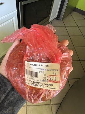 $56 for half a pound of chorizo