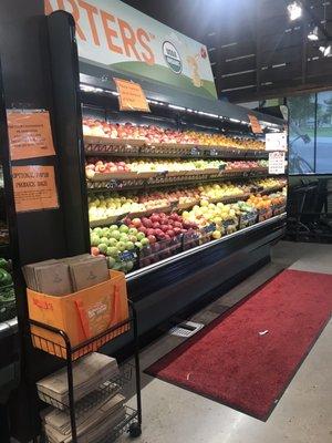 Produce section