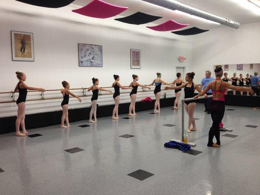 Ballet Intensive with Thomas Giroir, ballet Instructor at Alyson's School of Dance