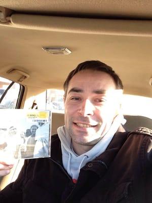 Me and my new aphex twin cd! Thanks half price books!