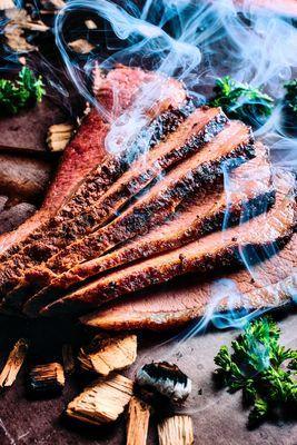 Slow Smoked Beef Brisket