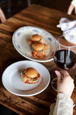 Happy hour sliders