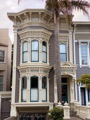 Victorian on 24th St with color by Lynne Rutter, facade restoration by Clearheart