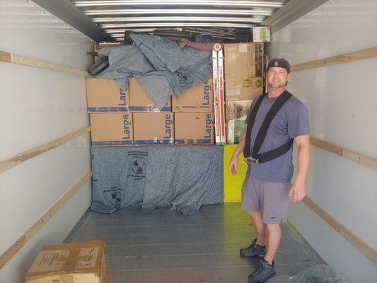 Loading up for our move to Vancouver WA