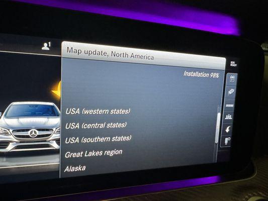 Mercedes navigation update