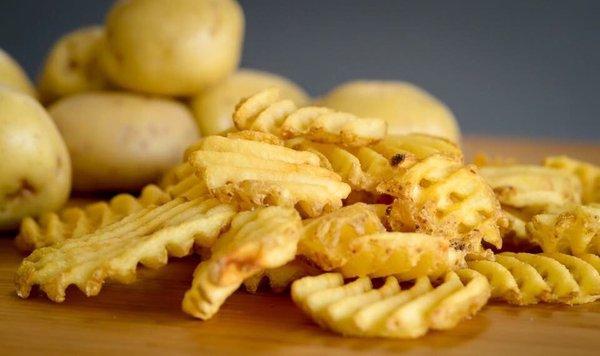 Yukon Gold Waffle Fries!