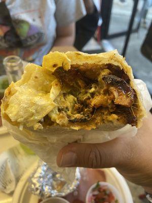 Al Pastor burrito