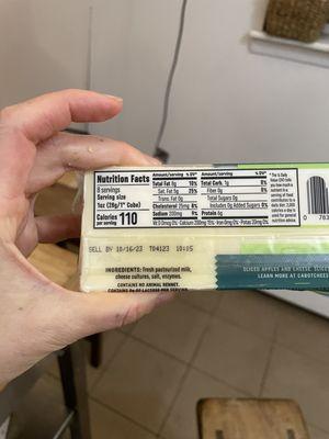 2 months expired cheese