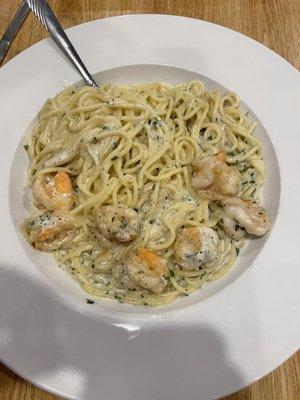 Shrimp Alfredo