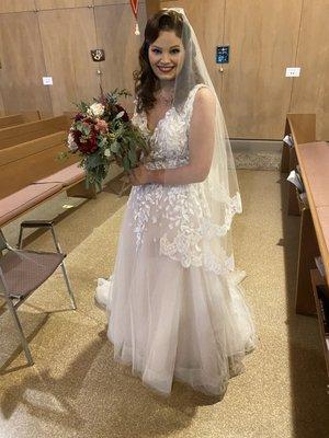 The wedding dress that almost wasn't