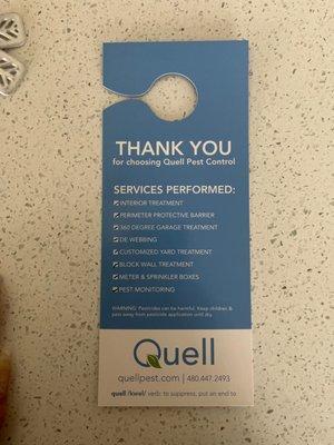 Quell Pest Control