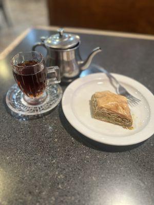 Baklava was good too!