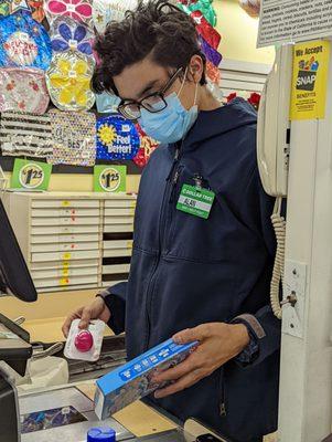 Store employee Alan.