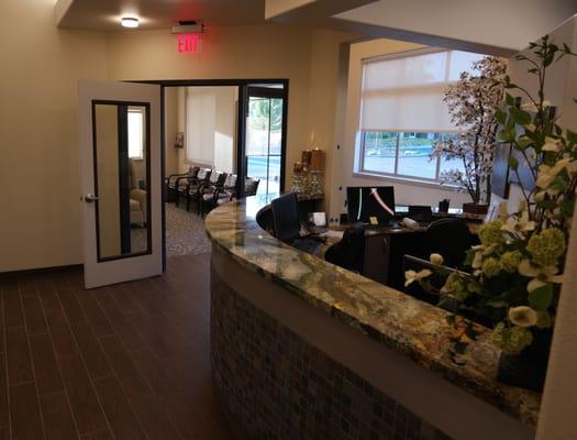 Morning Star Dentistry inside their front office in Sonora California