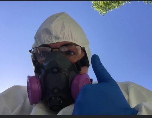 Asbestos air monitoring