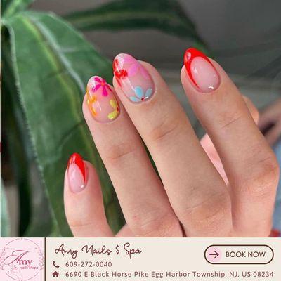 Spring into beauty this April with a fresh manicure at Amy Nails & Spa! Let us help you welcome the new season with perfectly polished nails