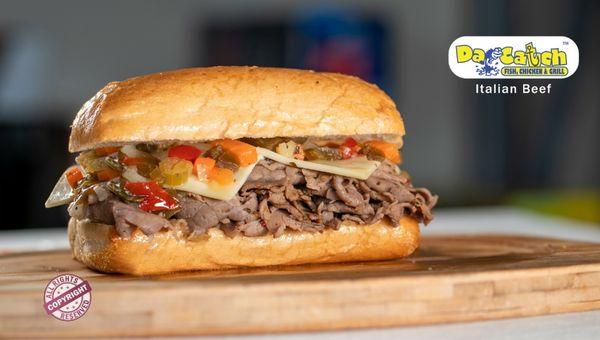 Italian beef sandwich