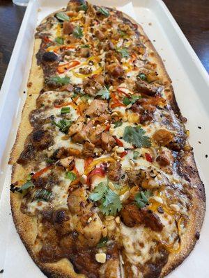 Thai spice pizza