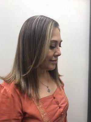 Brazilian Blowout for healthy and shiny  hair looks