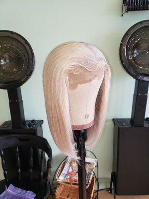 Custom lace wig