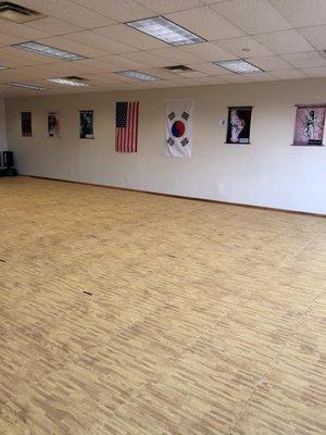 We have 1500 square feet of workout space.