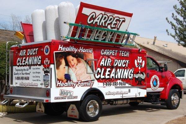 Truck Mounted Air Duct Cleaning